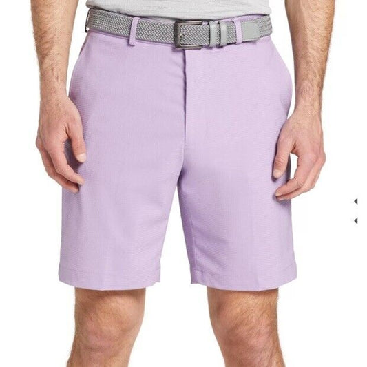 Walter Hagen Men's Perfect 11 Golf Shorts-Bright Amethyst Heather-Size 30W  NWT