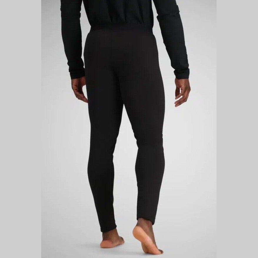 Obermeyer Men's Thermal Fleece Base Layer Bottoms Ultragear- Black - XLarge- New