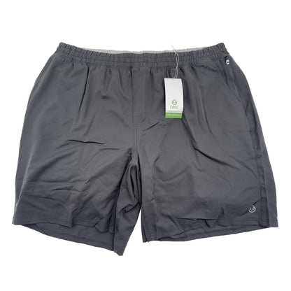 $64 Tasc Men's Weightless Recess 8" Tech Shorts-Dark Alloy Grey-2XLarge -New Tag