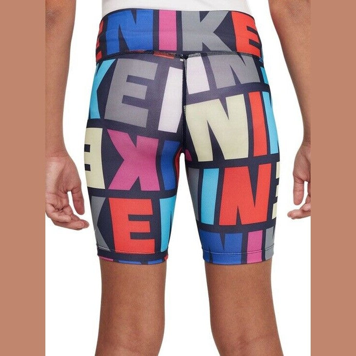 Nike - Girls-  Dri-FIT One Bike Shorts-L- Color-Obsidian  New $30