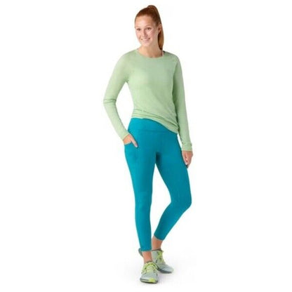 $120 Smartwool Women's Active Legging  - Deep Lake Green- Large - New With Tags