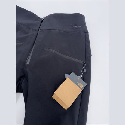 $230 THE NORTH FACE Women's Amry Soft Shell Pants- Black- Size: 2 Reg (28W 33L)