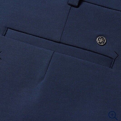 $180 G/Fore Women’s Twill Luxe Straight Leg Golf Pants-Navy Blue-Size: 8 (32W)