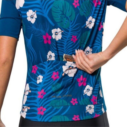 $80 New Pearl iZUMi Women's Attack Cycling Jersey-Twilight Tropical-Medium