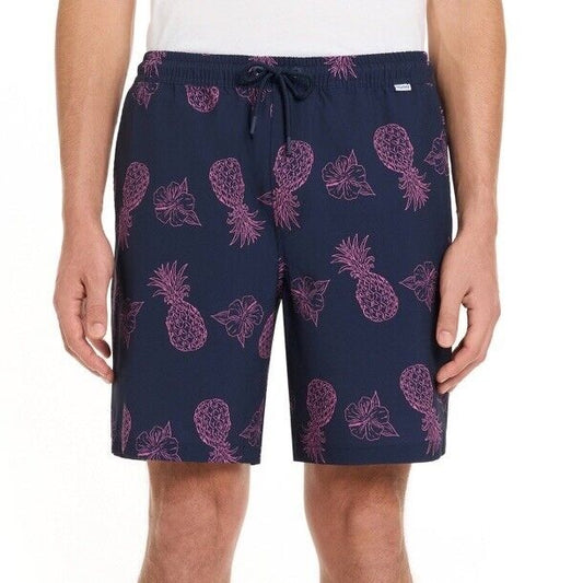 Hurley Men’s Pineapples Stretch Woven Shorts - Obsidian- Size Medium- NWT