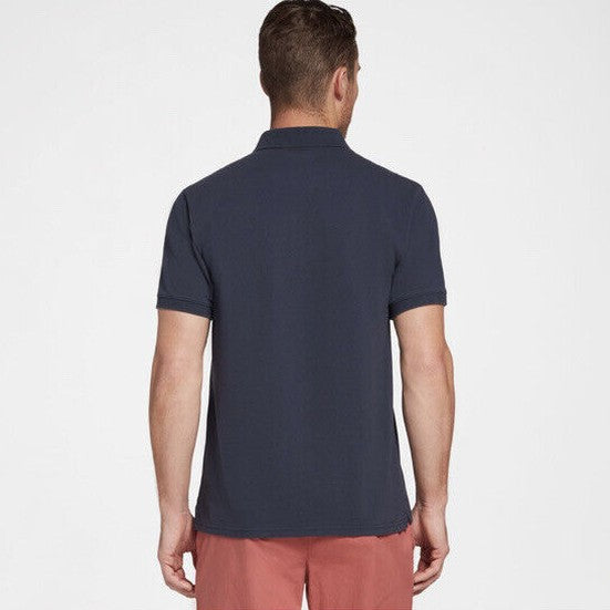 VRST Men's Pique Polo - Darker Ardosia Slate - Small - New Tags Retail $60
