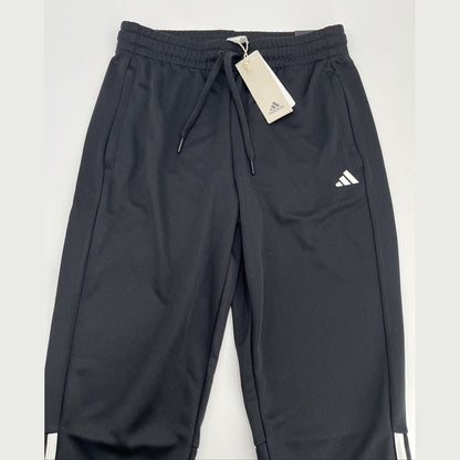 Adidas Women’s Sereno Sweatpants Joggers IS2142- Black/White-Small-New Tags