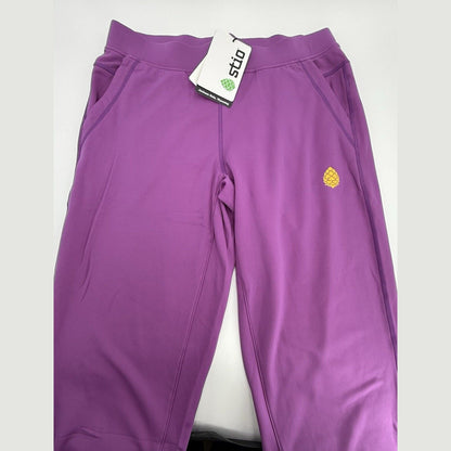 $169 STIO Women’s Fremont Stretch Fleece Jogger -Bright Lupine- Size: XLarge-New