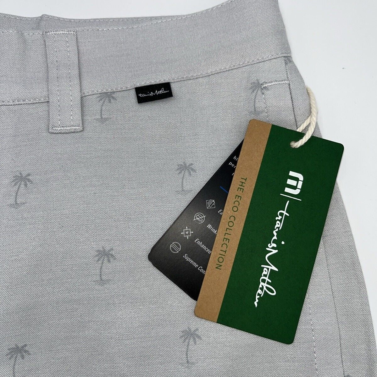 $89 Travis Mathew Men's Resort to This Golf Shorts Stretch-Gray-  Size: 34W-New