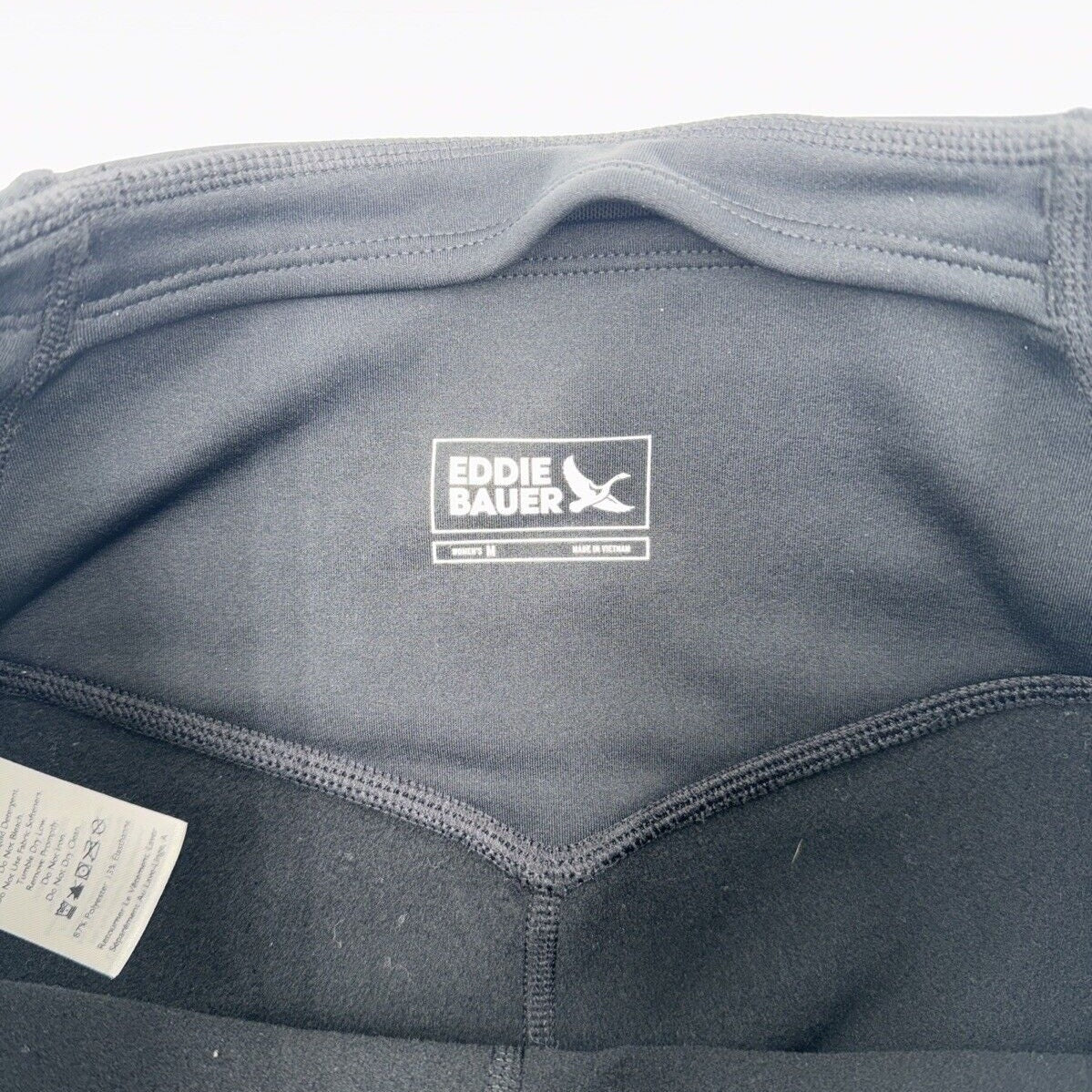 $109 Eddie Bauer Women’s Glacier Peak Tight Warm Pant-Black-Medium-New Tags