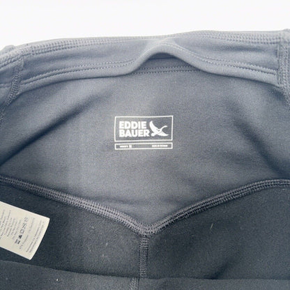 $109 Eddie Bauer Women’s Glacier Peak Tight Warm Pant-Black-Medium-New Tags