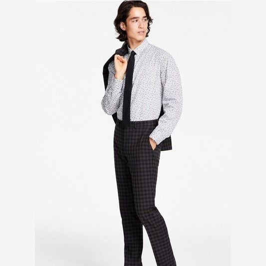 Bar III Men's Dress Pants Slim Fit  Slacks-Brown- 30W-30L - New W/Tags $175