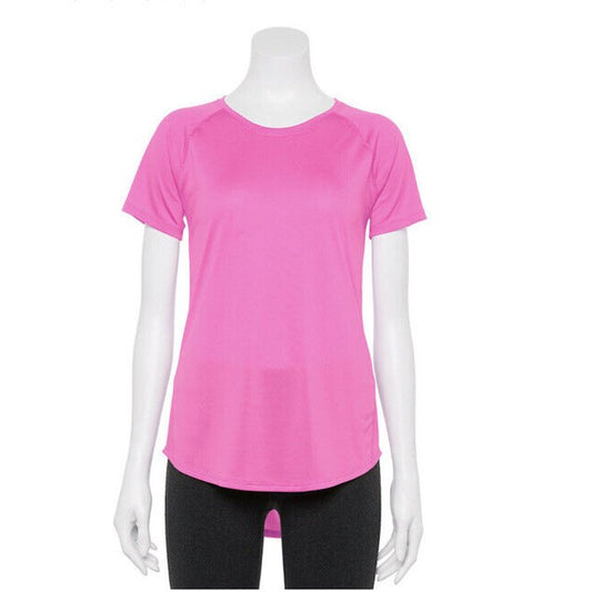 Tek Gear Women’s Performance Core Crew Neck T-shirt- Pink- Small - New Tag