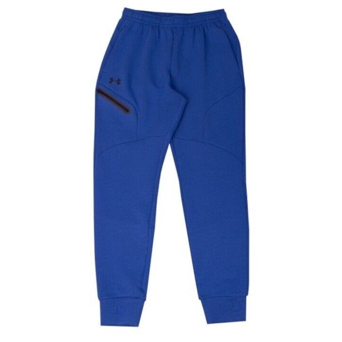 $100 Under Armour Men’s UA Unstoppable Fleece Joggers 1379808-432- Blue-Medium
