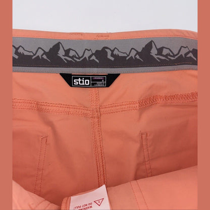 $129 STIO Women’s Lightweight Cut Bank UPF 50 Pants- Desert Coral- Size: 6 - New