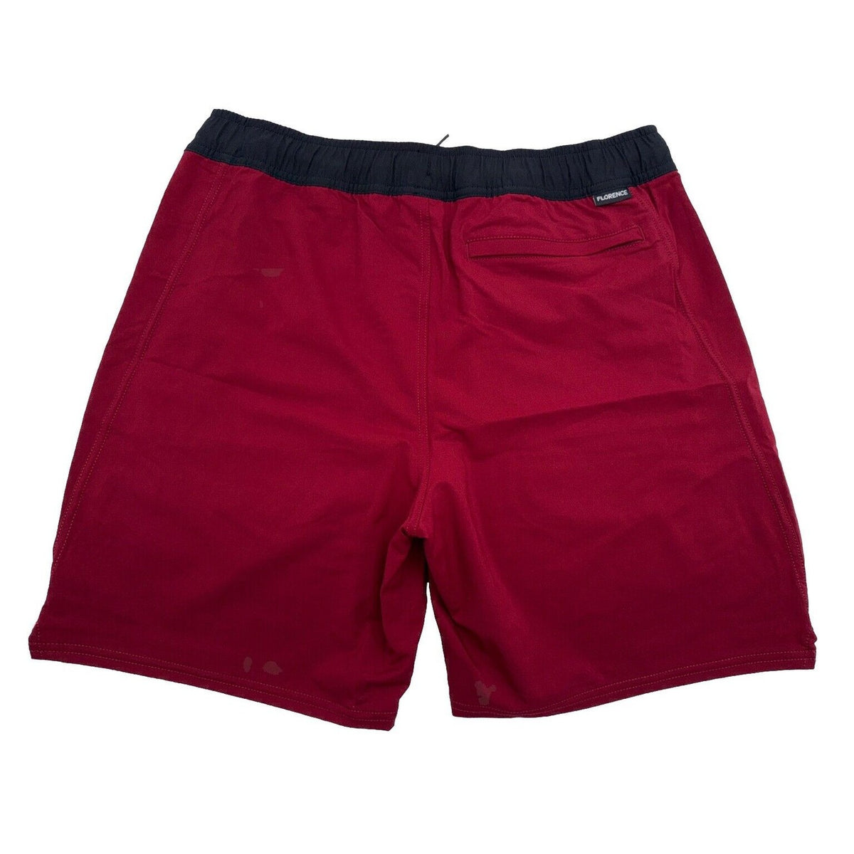 $70 Florence Marine X Burgee F1 All Purpose 7" Shorts - Maroon- Medium - NEW Tag