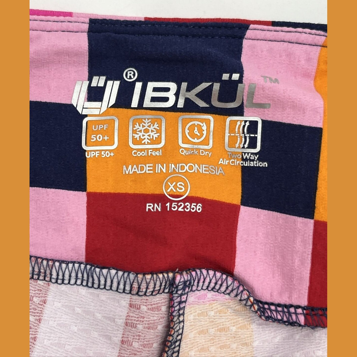 $79 IBKUL Women's Active Golf Tennis Skort - Annalise Pink/Orange-XSmall-New