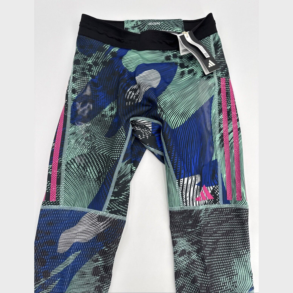 $180 Adidas Men’s Track & Field 2023 Pro Elite Team Long Tights-Size: Medium-New