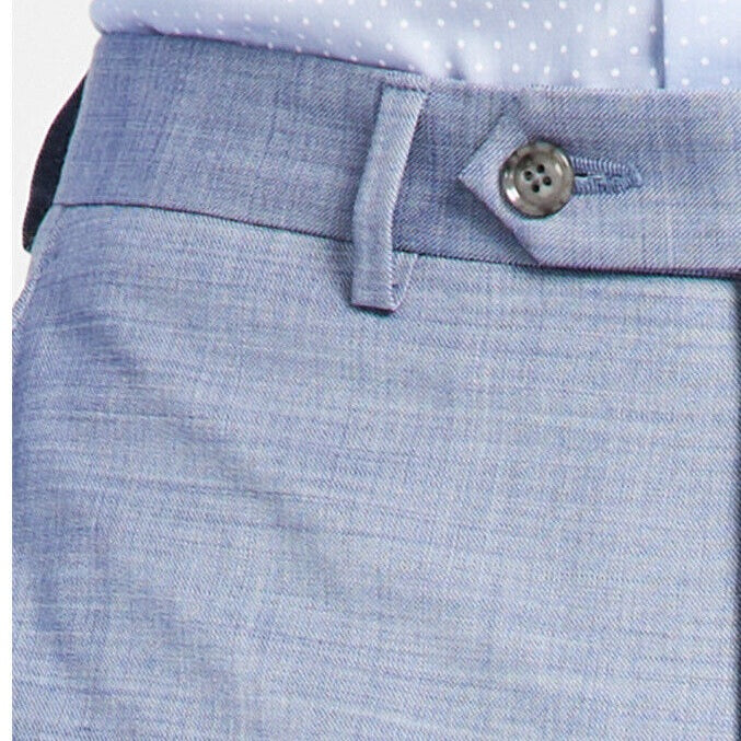 Calvin Klein Men’s Skinny Fit Jayden Dress Pants-Light Blue-32W X 34L - New