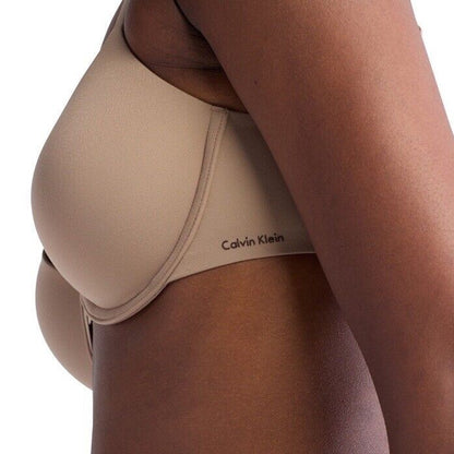 Calvin Klein Women’s Perfectly Fit T-Shirt Bra F3837 - Speakeasy Blue- 34D