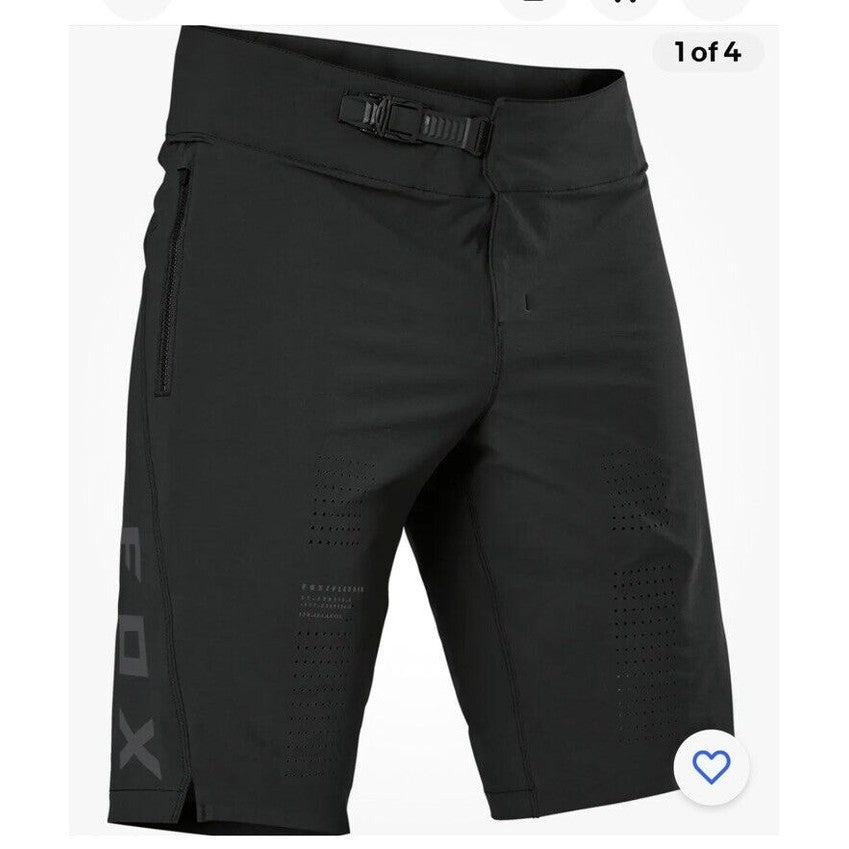 $110 Fox Racing Flexair SP23 Mens MTB Mountain Bike Shorts- Black- Size: 40W-New