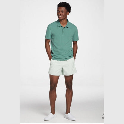 VRST Men's Pique Polo - Serene Green - Small - New Tags Retail $60
