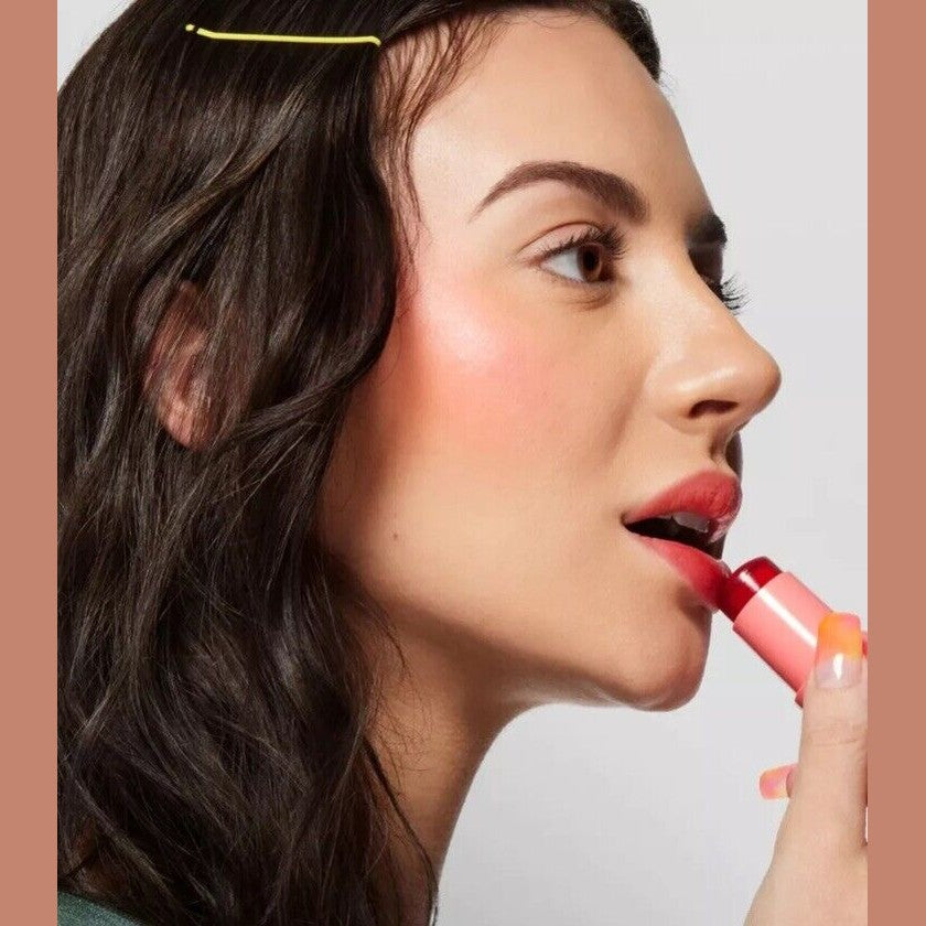 MILK MAKEUP Cooling Water Jelly Tint Lip + Cheek Blush Stain Spritz Coral Orange