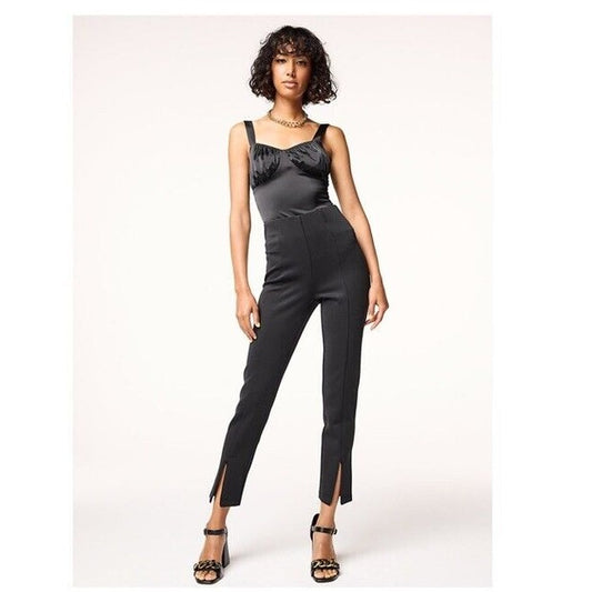 Intempo Women’s Fitted Scuba Pants- Black - Small - NWT - Retail $51