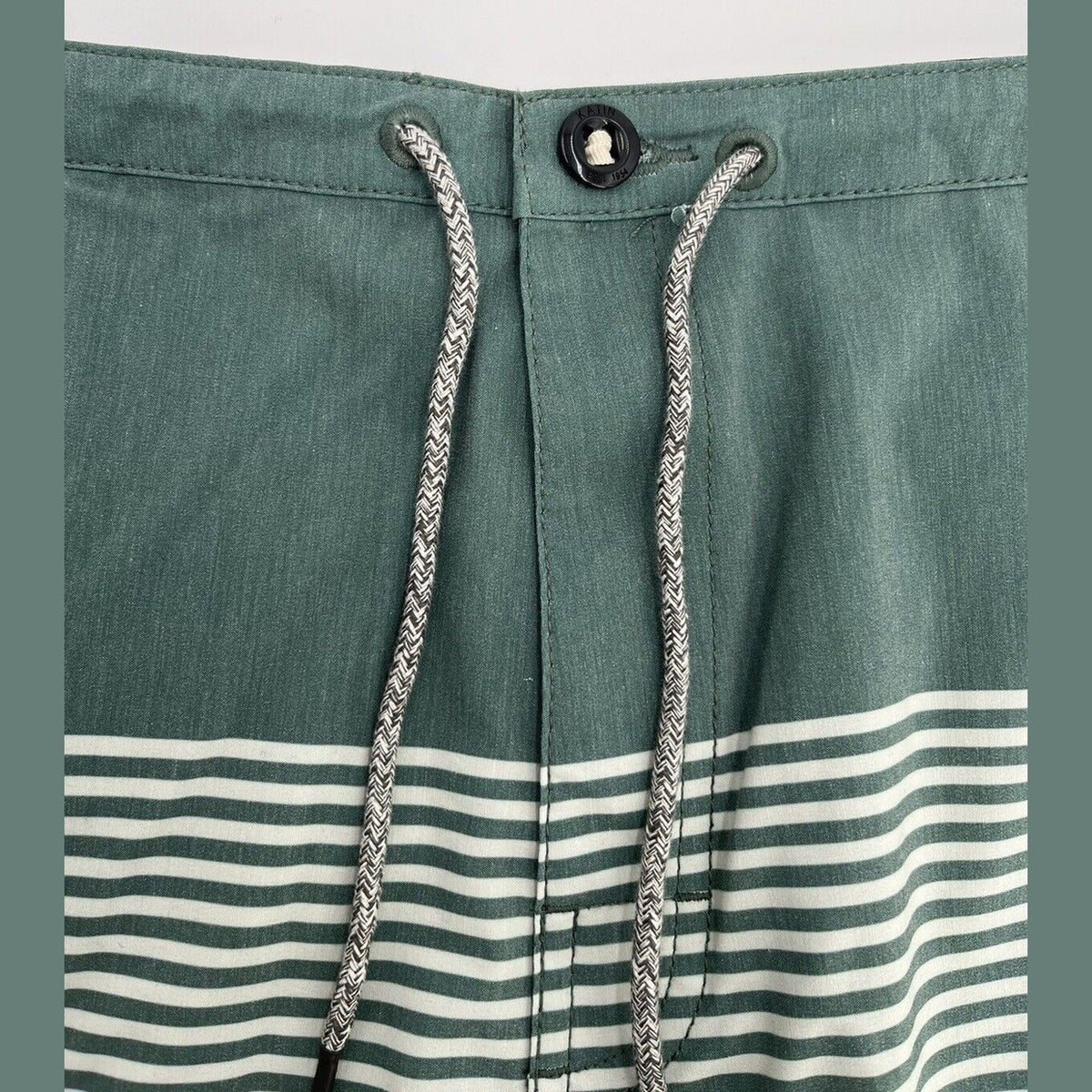 $65 Katin Men’s Hybrid Roam Trunk Shorts -Green Dark Teal-Size: 36" W - NEW