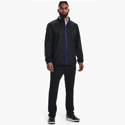 $180 Under Armour Men’s Impasse Repel Golf Rain Jacket - Black- Medium - New Tag