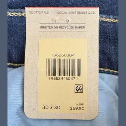 Levi's Women’s 311 Shaping Skinny Jeans- Cobalt Haze- Size 10 (30x30)