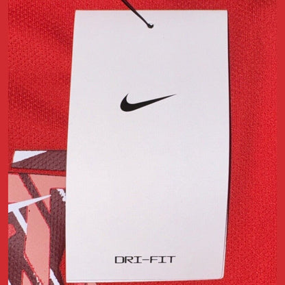 Nike Boys Dri Fit Long Sleeve Top Shirt - University Red - Large-NWT -Retail $42