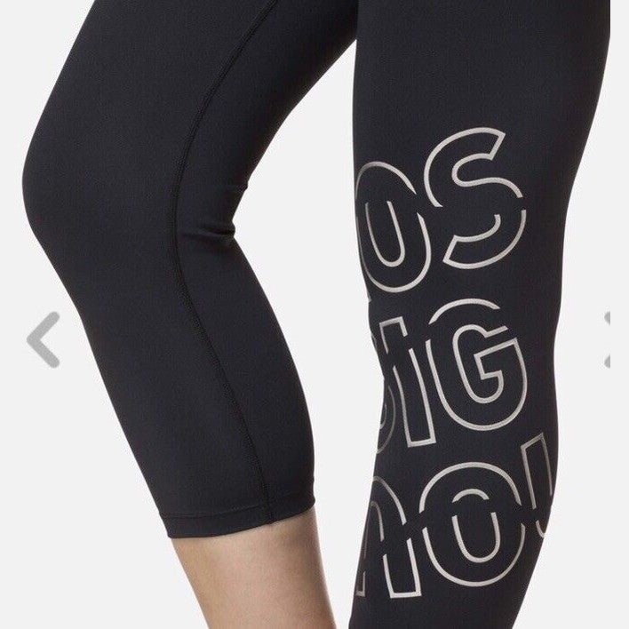 $95 Rossignol Women’s Stretch 3/4 Length Running Tights- Black- XLarge- New Tags