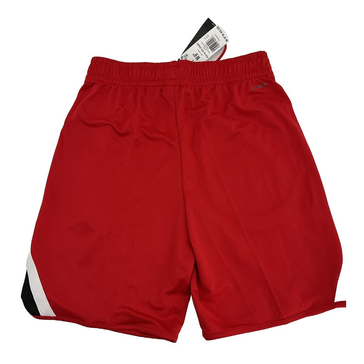 $40 Adidas Men’s Pro Block Aeroready Basketball Shorts-Red/Black-Medium-New Tag