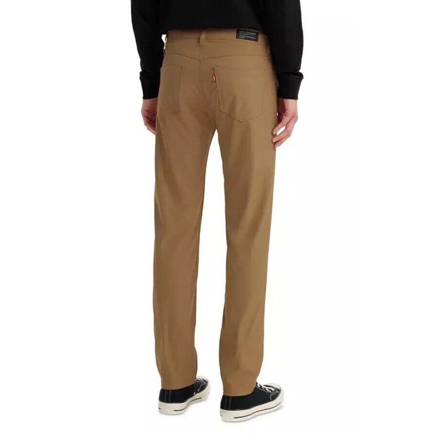 $70 Levi's Men's 511 Slim Tech Pants Stretch A92130010- Tan - 32W 30L - New Tag
