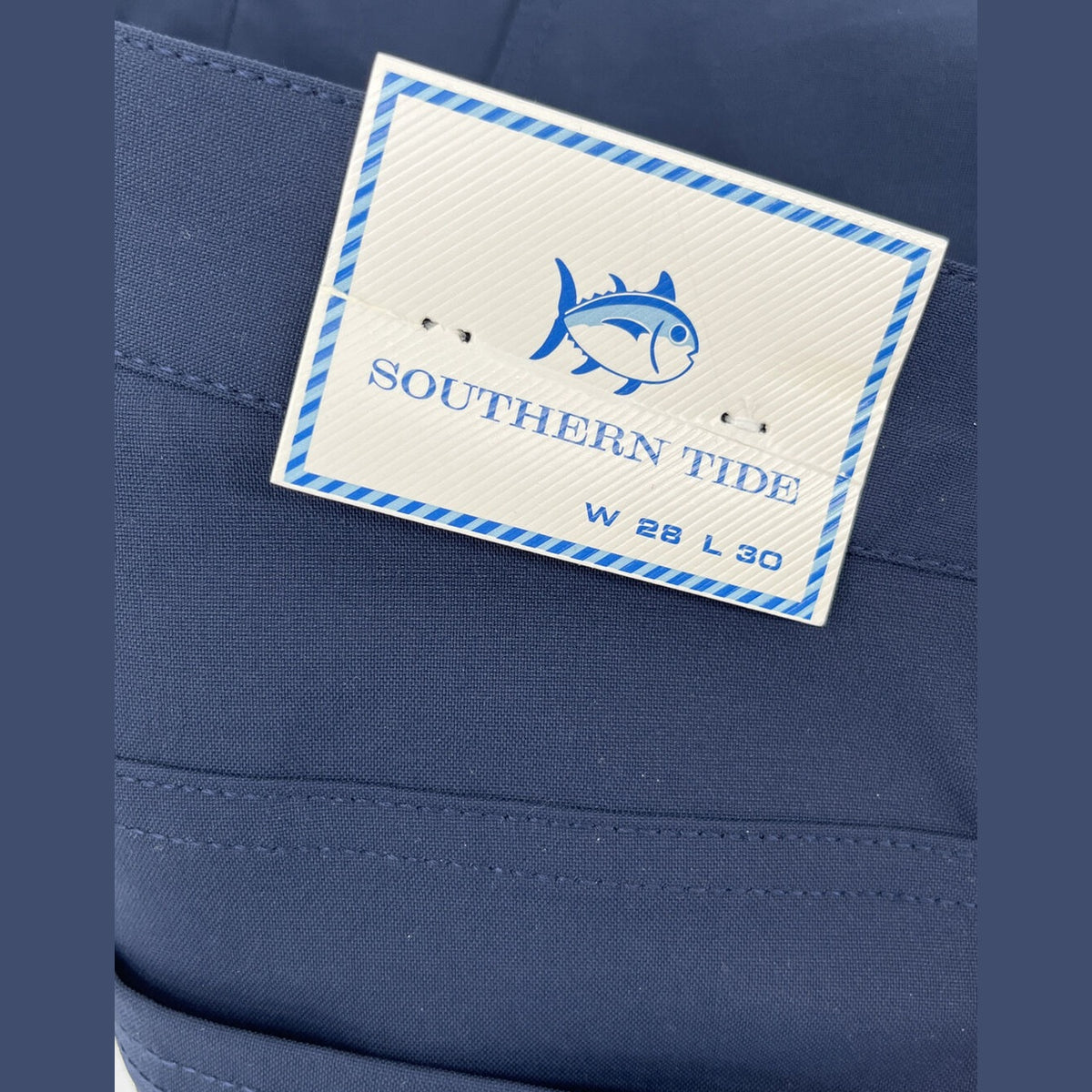Southern Tide Straight Leg Stretch Intercoastal Pants -True Navy-28W 30L-New$125