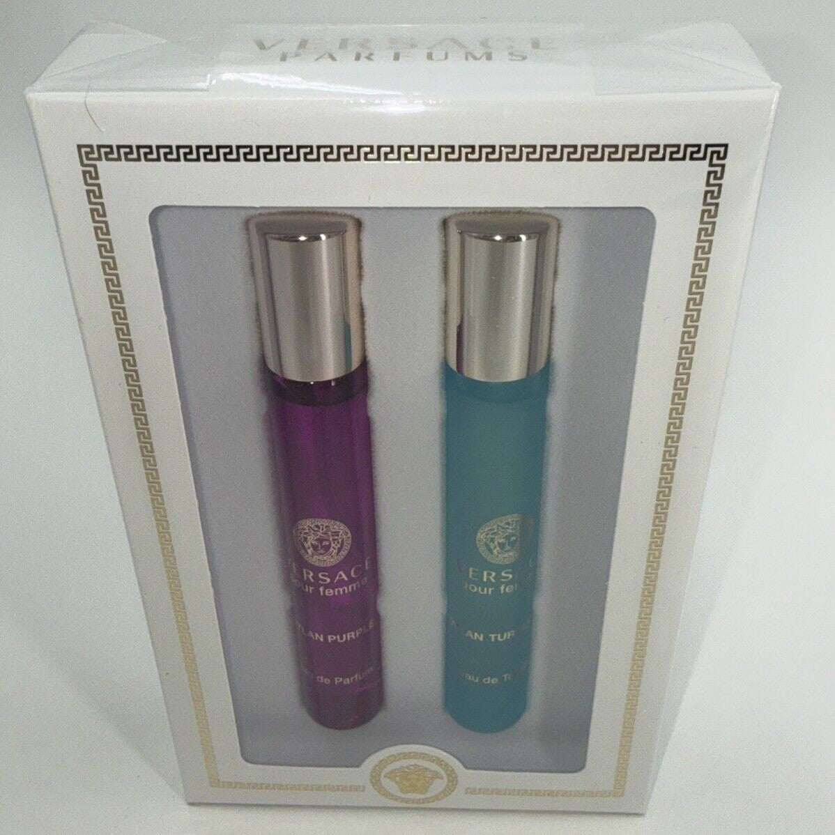 Versace The Dylan Collection Travel Spray Duo Set Perfect Luxurious Gift New
