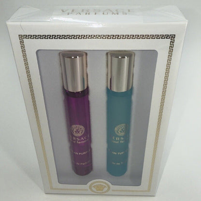 Versace The Dylan Collection Travel Spray Duo Set Perfect Luxurious Gift New