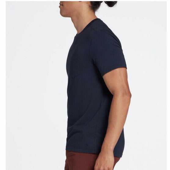 VRST Men's Essential Pocket Short Sleeve Tee- Ardosia Slate- Small -New $35