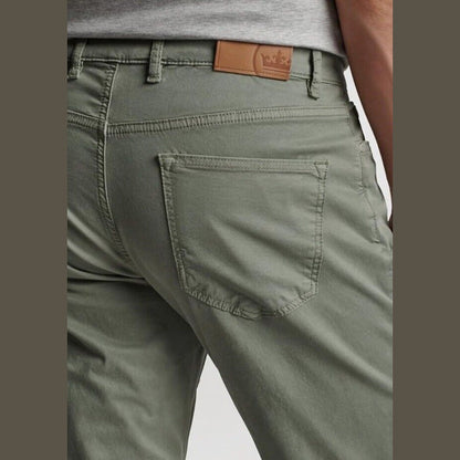 $200 Peter Millar Crown Men’s Crafted Wayfare 5 Pocket Pants-Sage- 34W x 32L-New