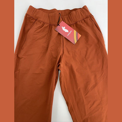 $89 Cotopaxi Women’s Veza Adventure lightweight Joggers-Spice Rust-Large -New