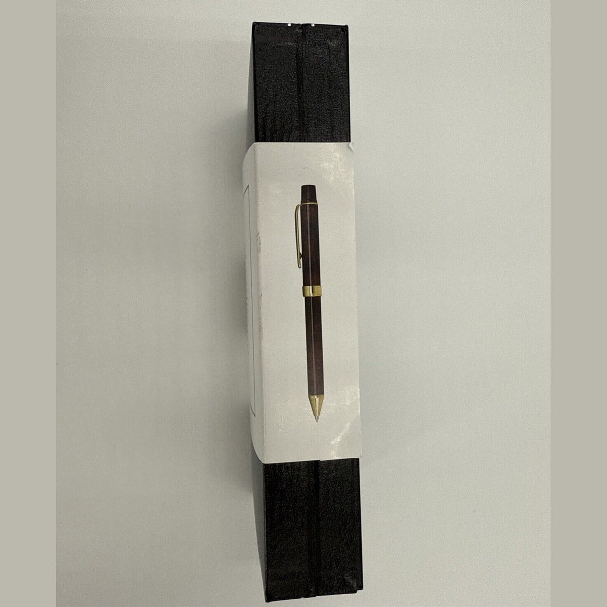 NIB New YASUTOMO Y&C QUADPOINT Brown Marble TWIST PEN Made In JAPAN
