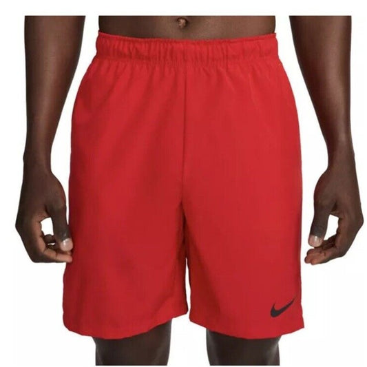 $35 Nike Men's Dri-Fit 9" Woven Training Shorts - Red- Size: Medium-  NEW