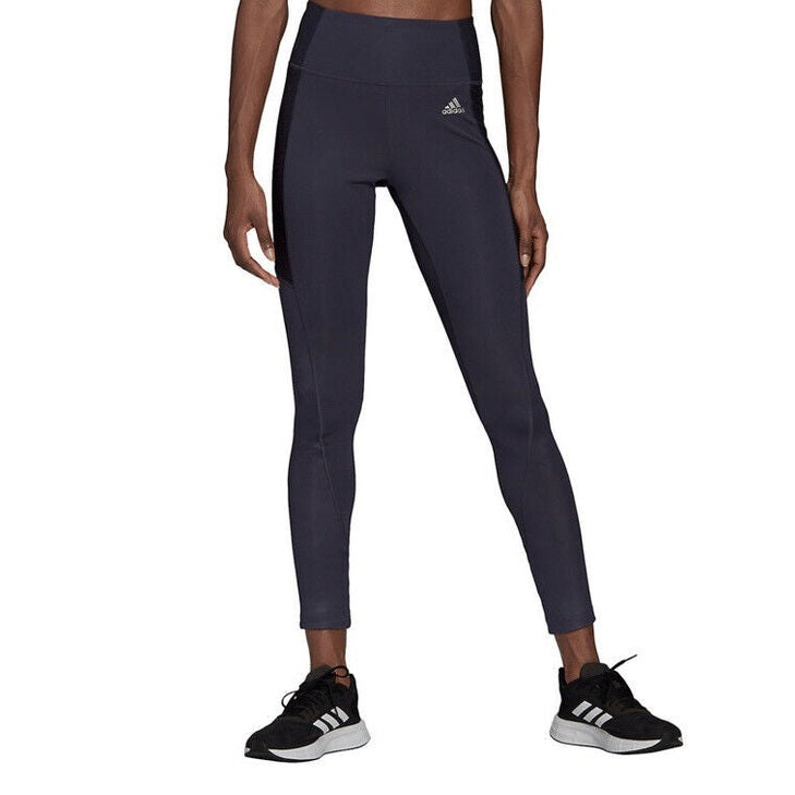 NEW Adidas x Zoe Saldana Full Leggings HB1495- Shadow Navy - Women's XSMALL $50