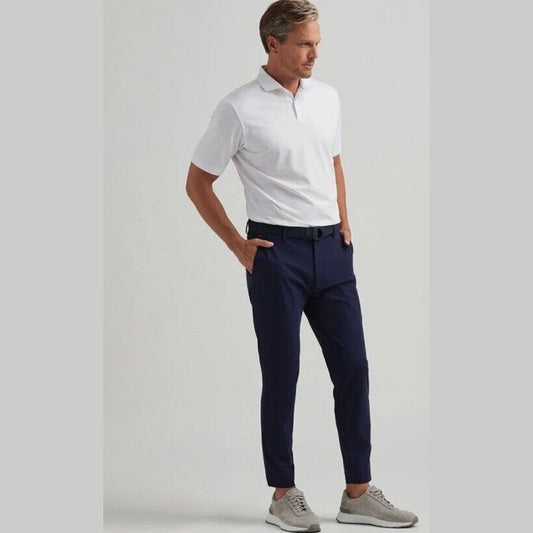 $200 PETER MILLAR Crown Crafted  Blade Performance Ankle Sport Pants- Navy- 38W