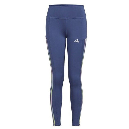 Adidas Girls 7-16 Aeroready Gradient 3s Cell Phone - Crew Blue-Size Large (14)