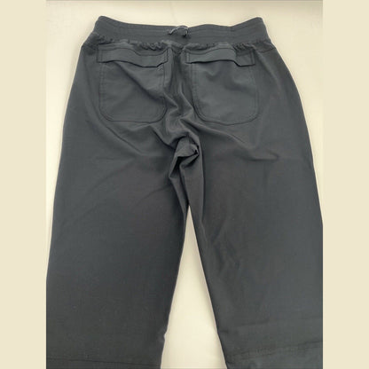 $69 Free Country Women’s Rouched Up Adjustable Pants- Black- Medium-New Tags