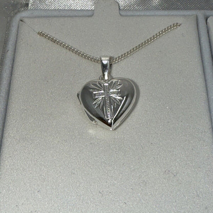 Cross Gifts Christian Cross My First Communion Locket With Necklace Gift Box