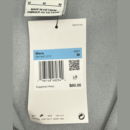 $80 Nike Men’s Golf Top Shirt 1/4 Zip Victory Pullover DN1947- Grey - Medium-New
