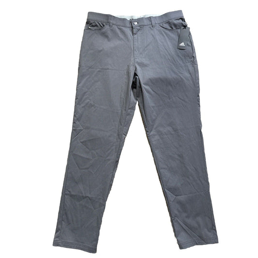 $80 ADIDAS Men's Ultimate 365  5-Pocket Tapered Golf Pants-Grey 5 -38W 30L-New